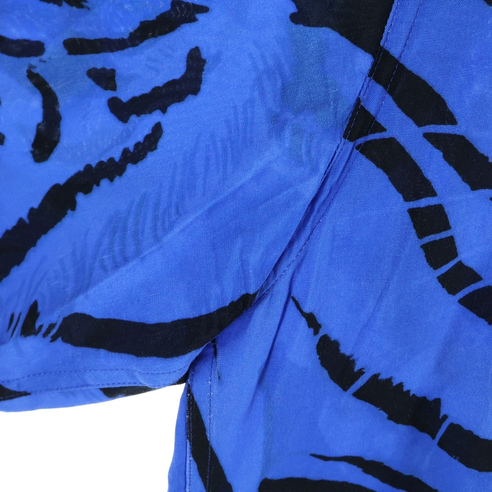 WACKO MARIA(ワコマリア) 23SS ×TIM LEHI S/S HAWAIIAN SHIRT ティムリーハイ オープンカラー ハワイアン半袖シャツ ブルー TIMLEHI-WM-HI32