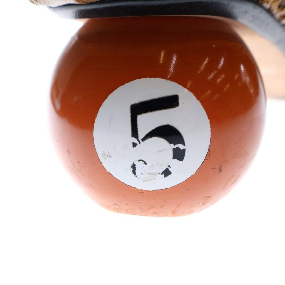 MAISON MIHARAYASUHIRO(メゾンミハラヤスヒロ) ビリヤードボールヒール スクエアトゥ バックジップ ハイカットシューズ パンプス ブラウン レディース B08FW704