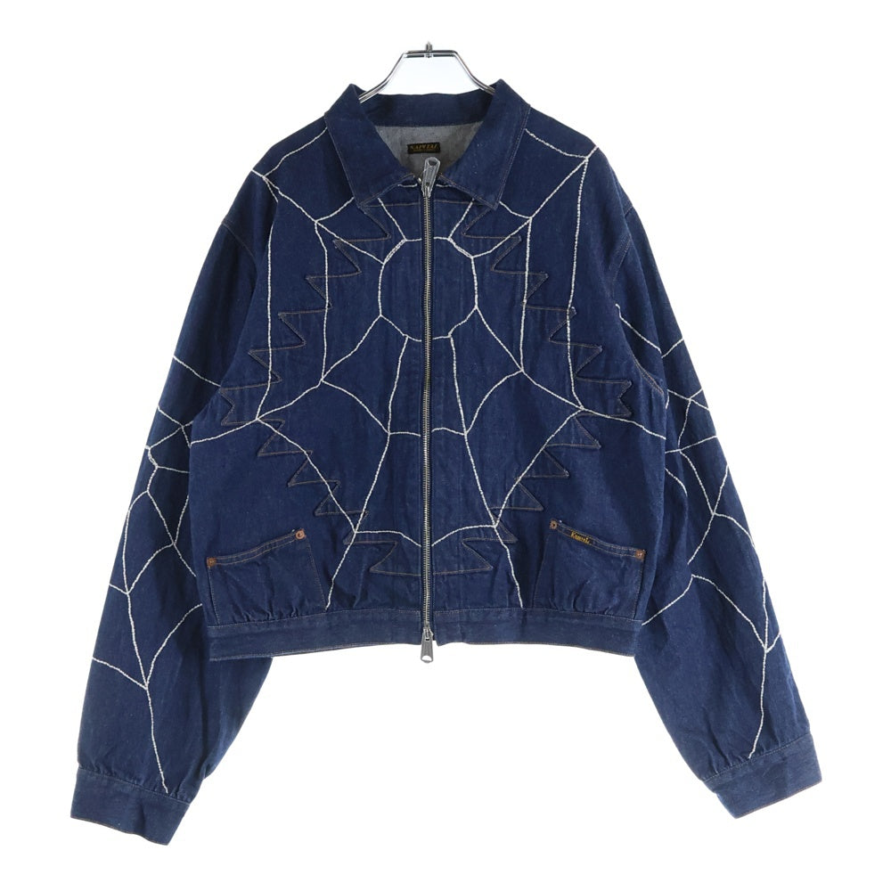KAPITAL(キャピタル) 13oz Denim Thunderbird Blouson デニム サントドミンゴサンダーバード ブルゾン ジャケット インディゴ K2504LJ179