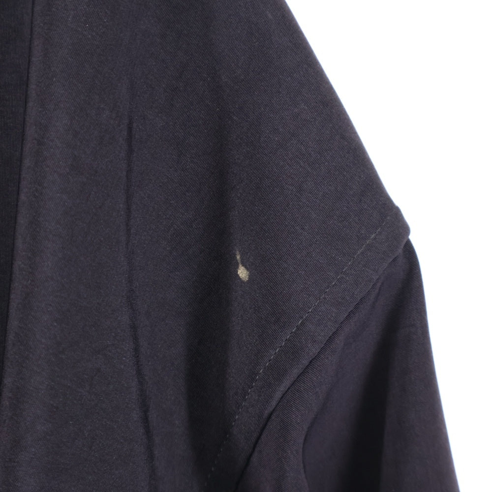 Yohji Yamamoto POUR HOMME(ヨウジヤマモト プールオム) 20SS 内田すずめ サヨウナラバ プリント ロング長袖シャツ バーガンディ HN-B30-511