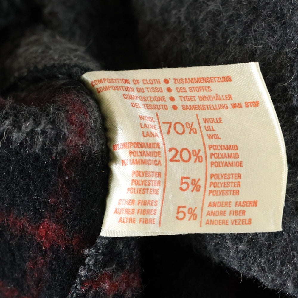 VINTAGE(ヴィンテージ) 60-70S VINTAGE GLOVERALL ヴィンテージ グローバーオール UK製 裏チェック柄 ダッフルコート グレー