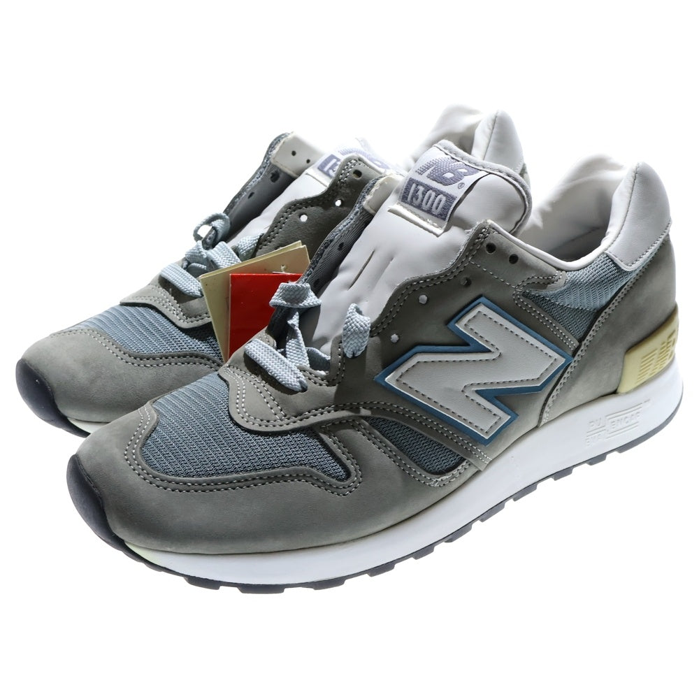 New Balance(ニューバランス) 【観賞用2010年製】 M1300JP USA製 スエード ビブラム社製アウトソール ローカットスニーカー グレー US7.5/25.5cm