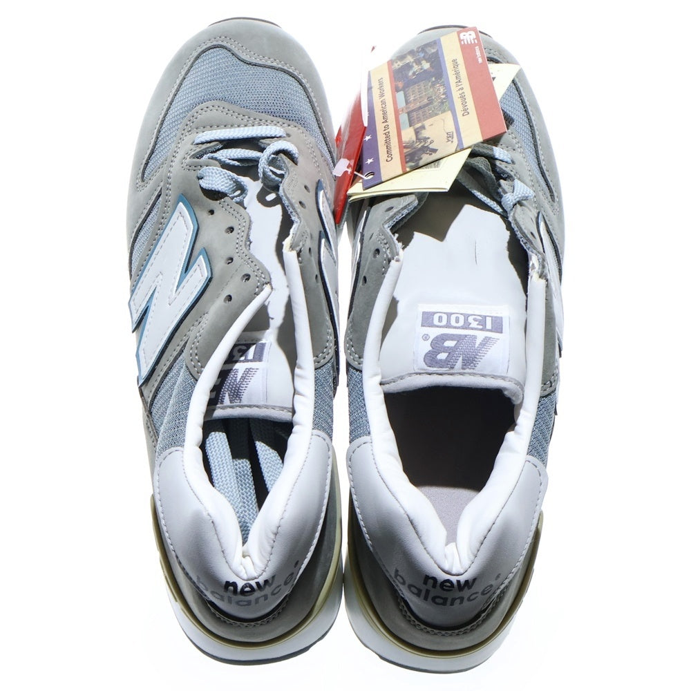 New Balance(ニューバランス) 【観賞用2010年製】 M1300JP USA製 スエード ビブラム社製アウトソール ローカットスニーカー グレー US7.5/25.5cm