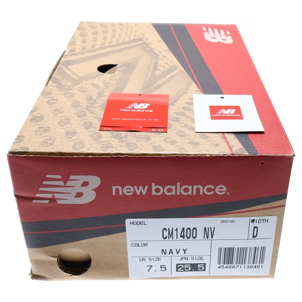 New Balance(ニューバランス) 【観賞用2010年製】 ×OSHMAN'S ×MITA SNEAKERS CM1400NV オッシュマンズ ミタスニーカーズ スエード ローカットスニーカー ネイビー US7.5/25.5cm