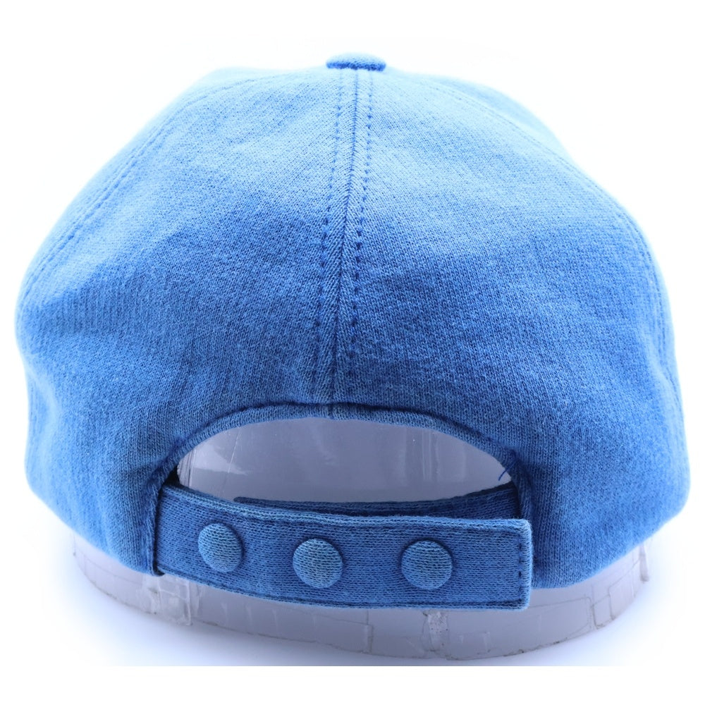 BURBERRY(バーバリー) 22SS TB ロゴ コットン 6パネルキャップ 帽子 ブルー 8031020