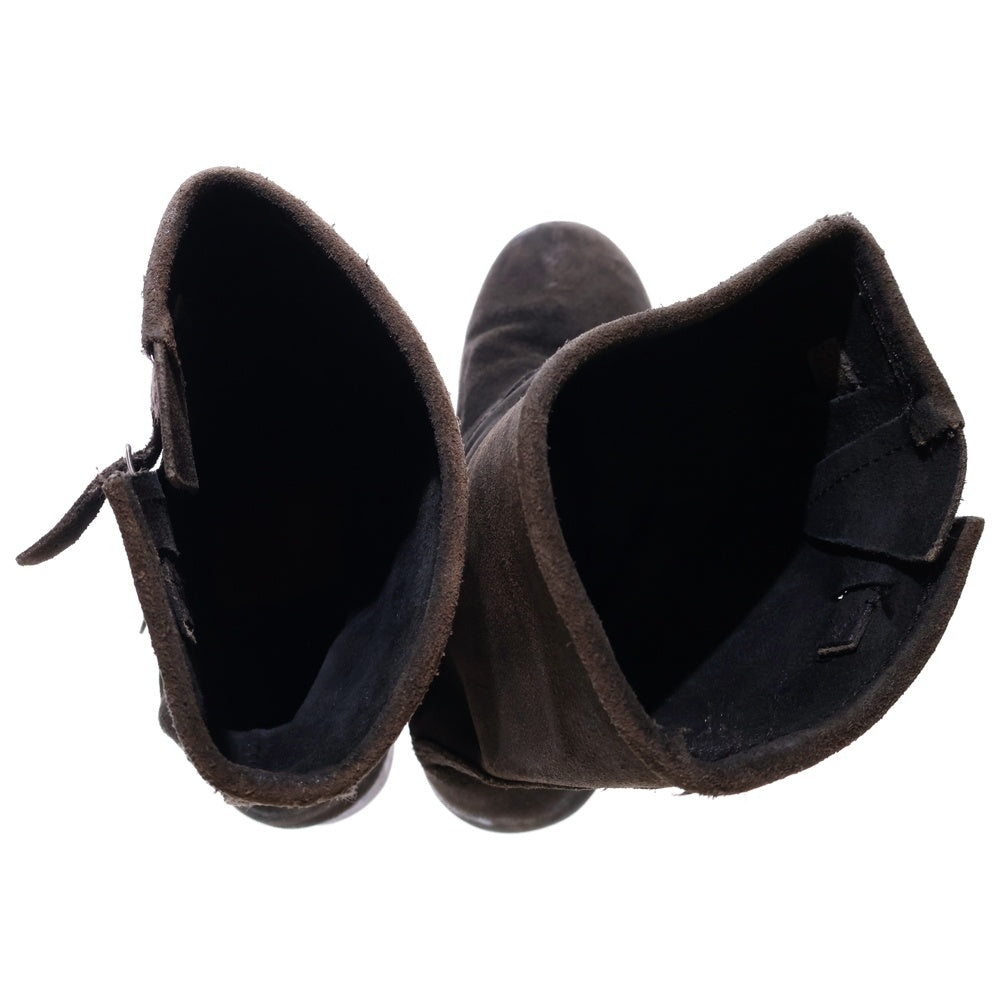 NO BRAND(ノーブランド) VINTAGE ヴィンテージ スエード エンジニアブーツ ブラック