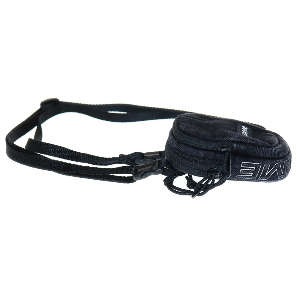 SUPREME(シュプリーム) 25AW Denim Mini Utility Bag デニムミニ ユーティリティバッグ ブラック