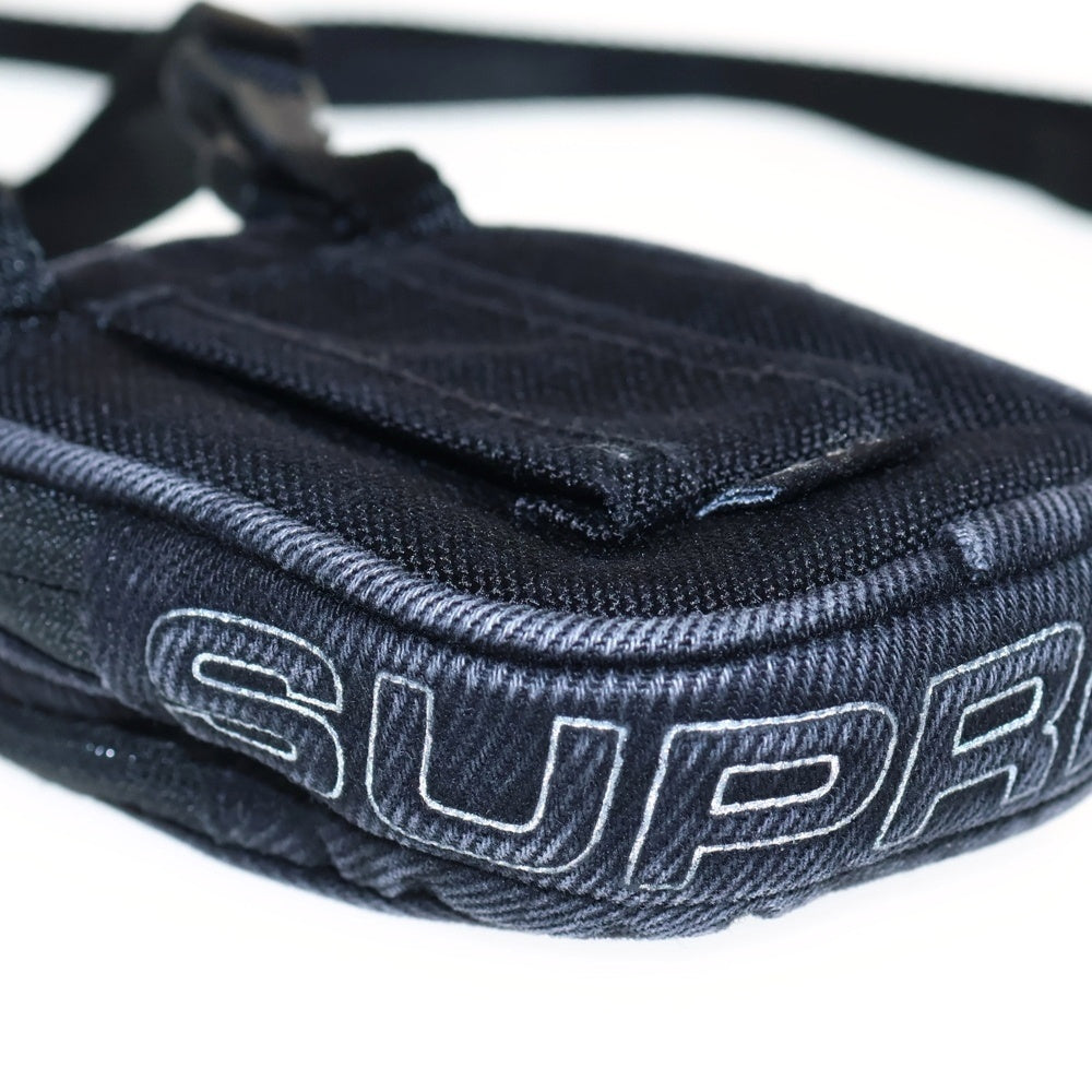 SUPREME(シュプリーム) 25AW Denim Mini Utility Bag デニムミニ ユーティリティバッグ ブラック