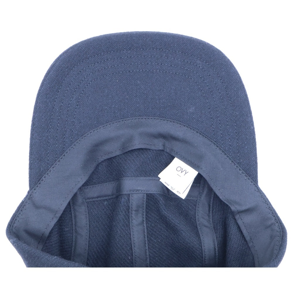 NO BRAND(ノーブランド) OVY オヴィー Cordura Wool Nylon Jet Cap コーデュラ ウールナイロン ジェットキャップ 帽子 ブラック