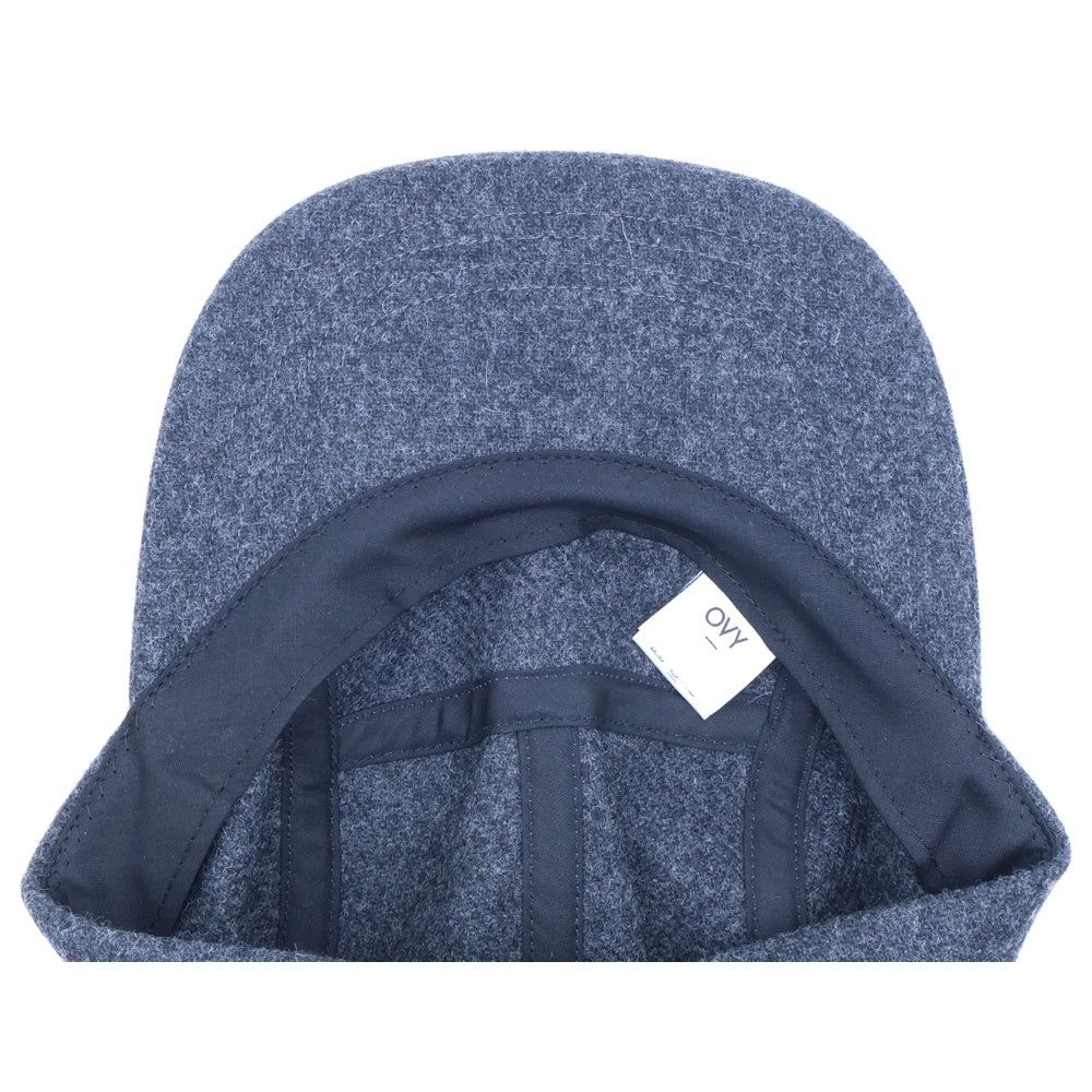 NO BRAND(ノーブランド) OVY オヴィー Cordura Wool Nylon Jet Cap コーデュラ ウールナイロン ジェットキャップ 帽子 グレー