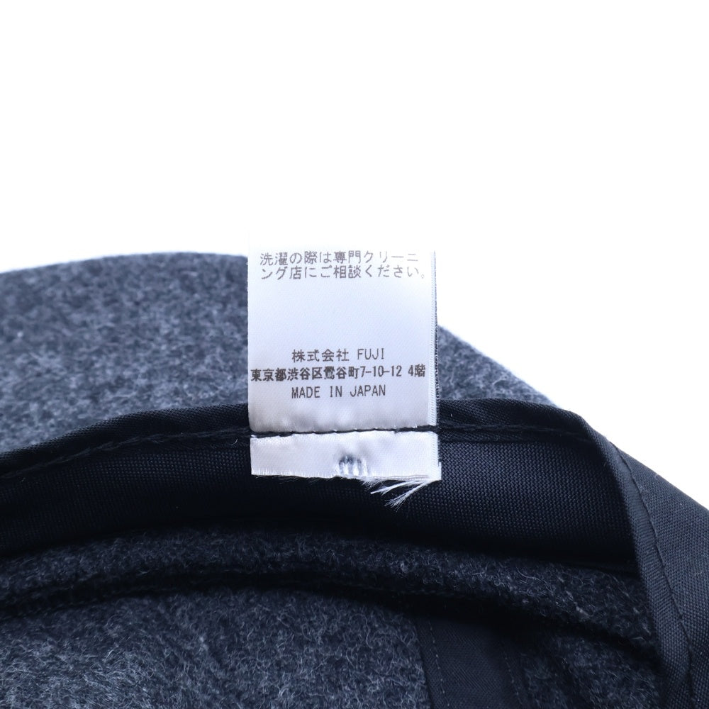 NO BRAND(ノーブランド) OVY オヴィー Cordura Wool Nylon Jet Cap コーデュラ ウールナイロン ジェットキャップ 帽子 グレー