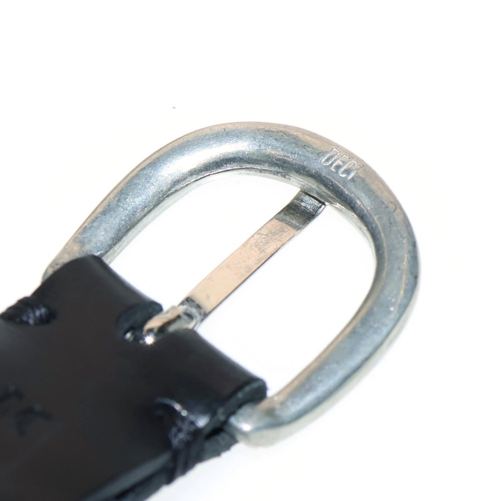 OVY(オヴィー) Bridle studs narrow belt ブライドルレザー スタッズ ナローベルト ブラック