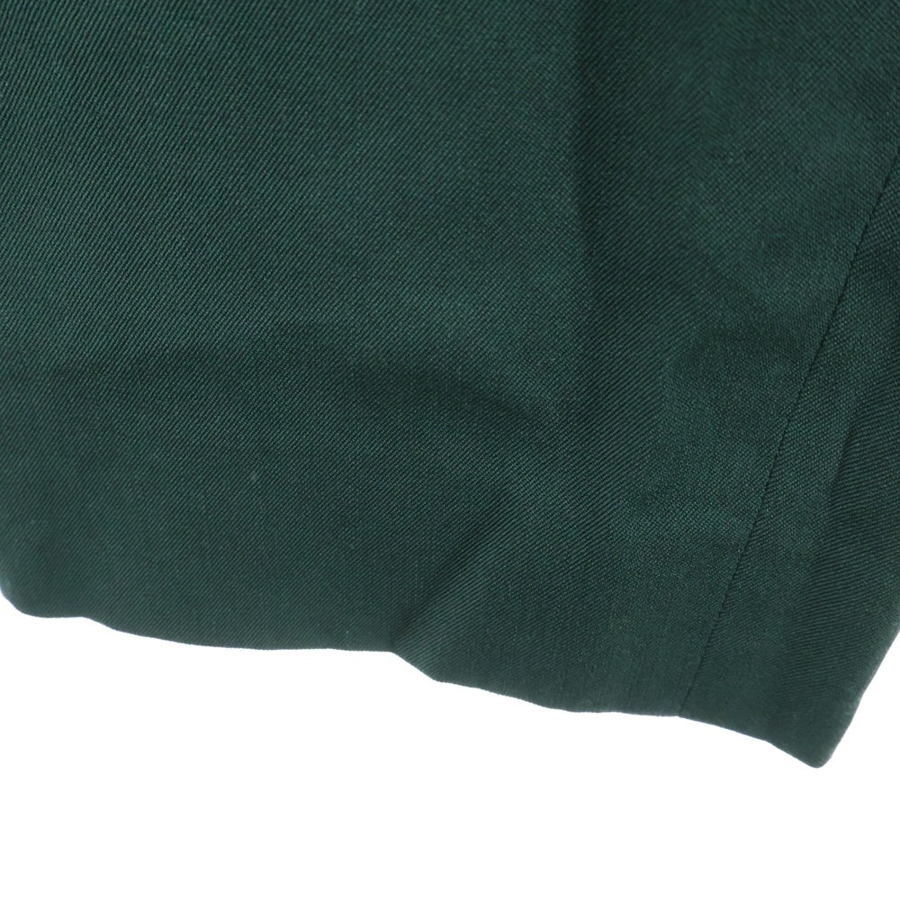 JIL SANDER(ジルサンダー) 21SS ヴァージンウール サイドジップ テーパードパンツ レディース グリーン JSPT301300 WT202500