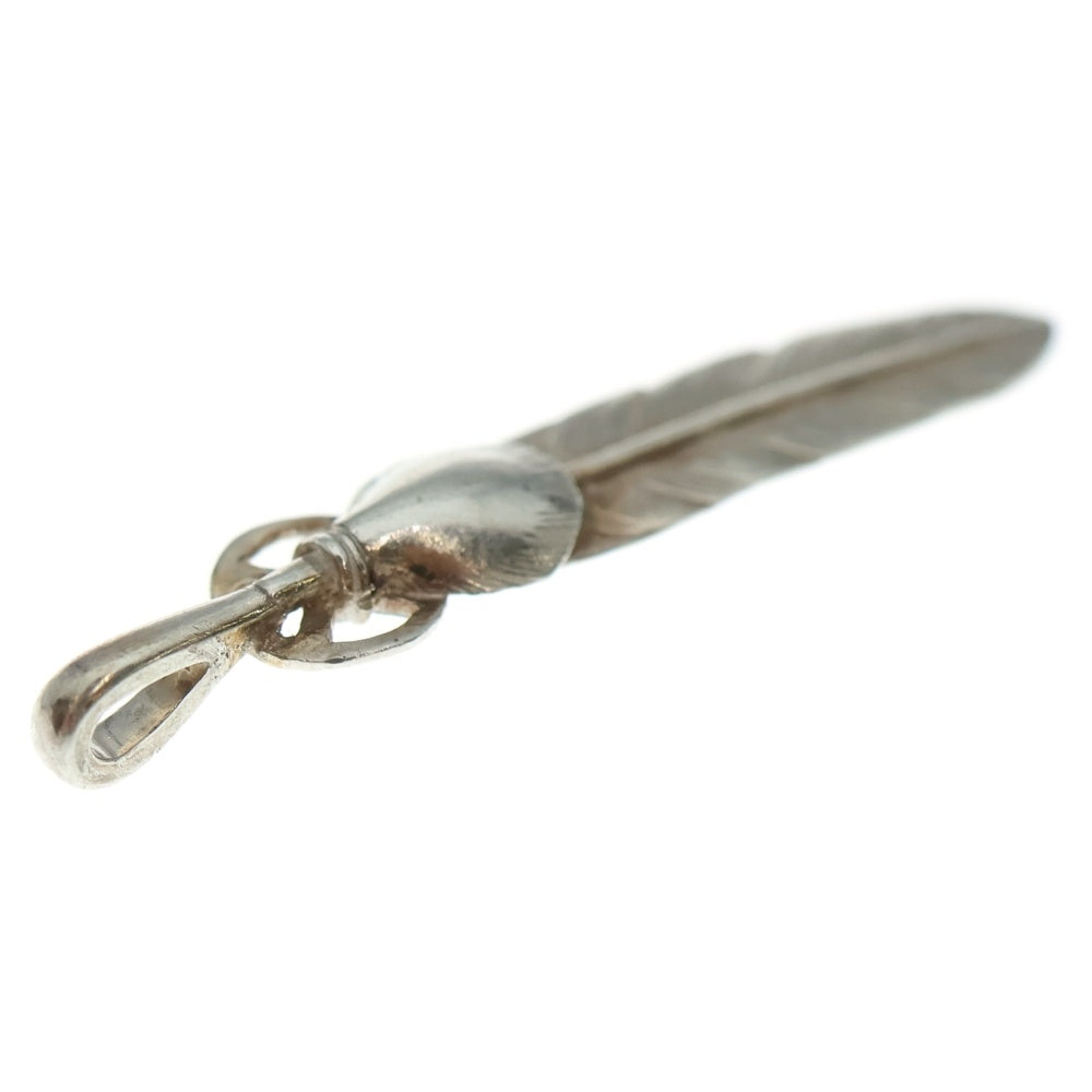 goro's(ゴローズ) SVハートホイールフェザー中 ペンダントトップ シルバー