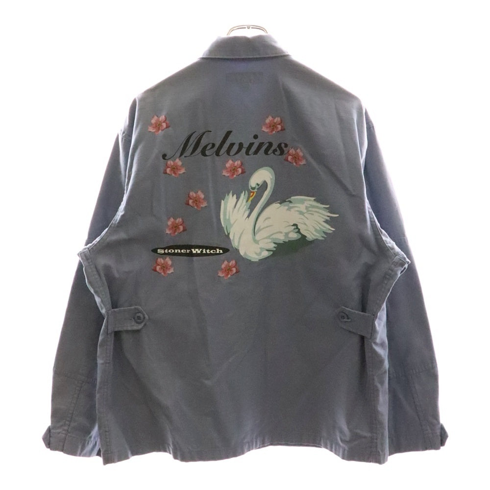 SUPREME(シュプリーム) 24SS Melvins BDU Jacket バックプリント メルヴィンズ BDUジャケット ブルー