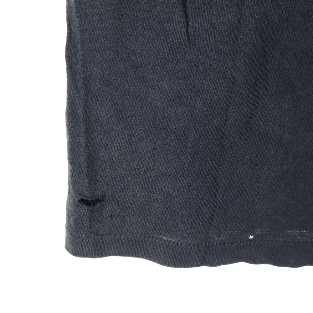 VINTAGE(ヴィンテージ) 90S VINTAGE NIRVANA SMILE STEDMAN ヴィンテージ USA製 ニルヴァーナ スマイル 両面プリント クルーネック 半袖Tシャツ カットソー ブラック