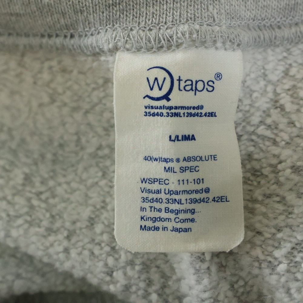 WTAPS(ダブルタップス) 00S ROGUE 両面プリント スウェット ノースリーブプルオーバー グレー TSDT-AB-04