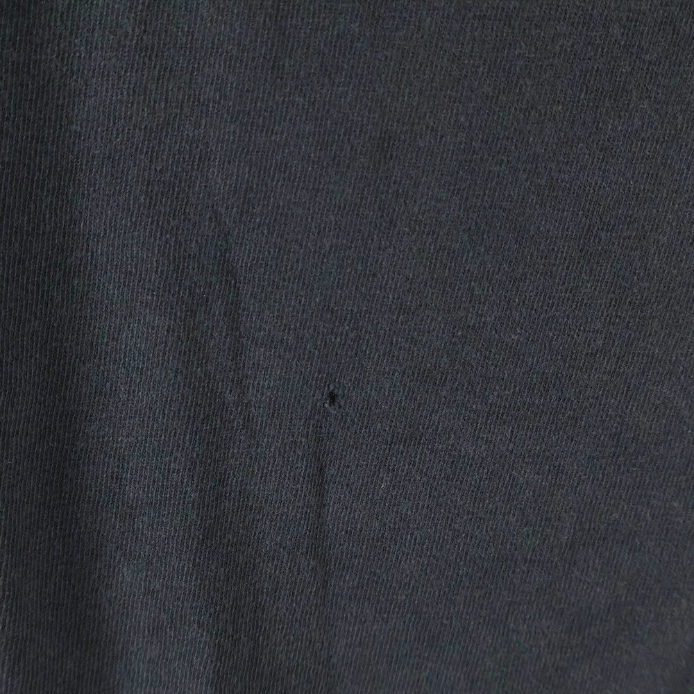 VINTAGE(ヴィンテージ) 90S FISH BONE フィッシュボーン 両面プリント クルーネック 半袖Tシャツ カットソー チャコールグレー