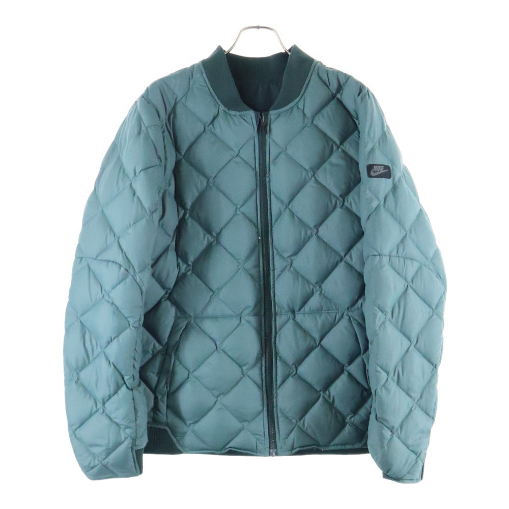 NIKE(ナイキ) MODERN REVERSIBLE PHIL DOWN JACKET モダン リバーシブル フィル ジップアップダウンジャケット ブルゾン グリーン 943376-364