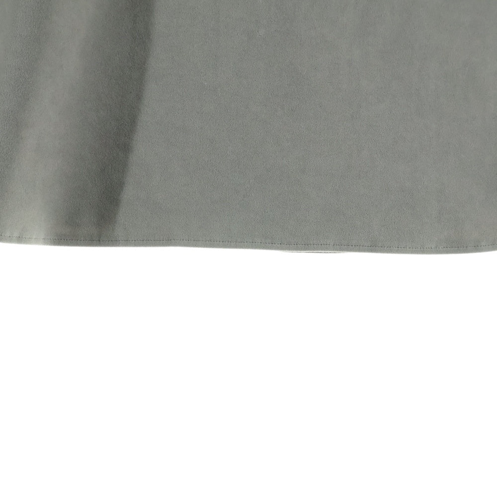 EDIFICE(エディフィス) 2ポケット ロングスリーブ ベロア長袖シャツ ベージュ 18-050-300-5040-1-0