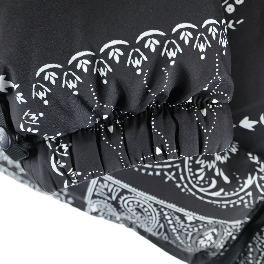 THE NORTH FACE(ザノースフェイス) PRINTED 1996 RETRO NUPTSE JACKET プリンテッド レトロ ヌプシ ジップアップダウンジャケット ブラック NJ1DM96A