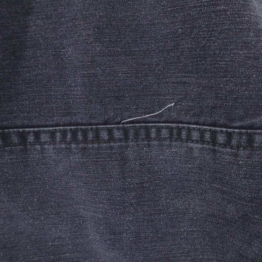 KAMIYA(カミヤ) 25SS SATIN PAINTER PANTS ドローストリング付き サテン ダブルニー ペインターデニムパンツ グレー G14PT025