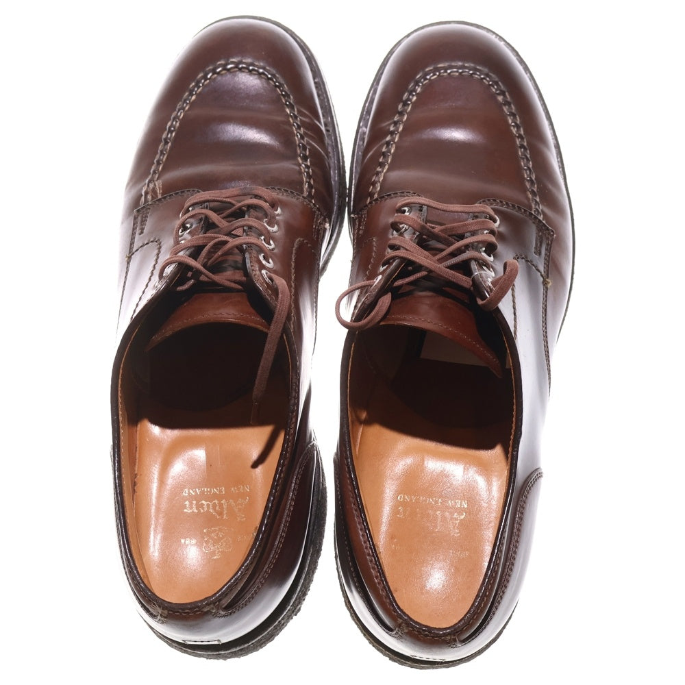 Alden(オールデン) 2490 TANKER OX コードバン タンカー レザーオックスフォードシューズ ブラウン