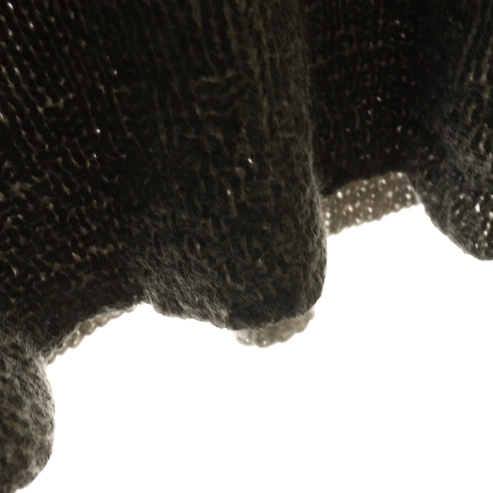 ISAMU KATAYAMA BACKLASH(イサムカタヤマバックラッシュ) 22AW LOOSEY KNIT PULLOVER PIGMENT DYED ルーズフィット ピグメントダイ プルオーバーニットセーター グレー KN-773-01