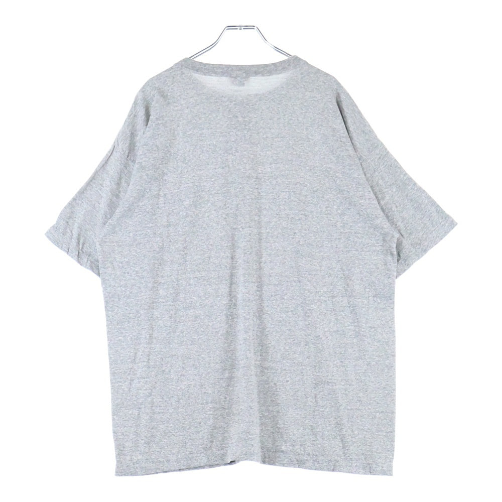 SAINT MICHAEL(セントマイケル) 25SS ×BerBerJin BJ SS YOUNG TEE ベルベルジン ヤング フロントプリントTシャツ 半袖クルーネックカットソー グレー SM-HR8-0000-C37