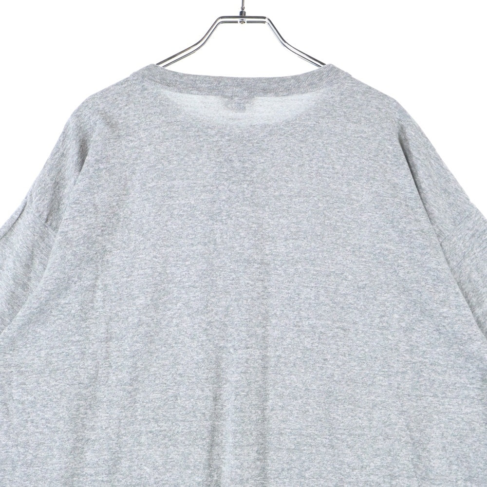 SAINT MICHAEL(セントマイケル) 25SS ×BerBerJin BJ SS YOUNG TEE ベルベルジン ヤング フロントプリントTシャツ 半袖クルーネックカットソー グレー SM-HR8-0000-C37