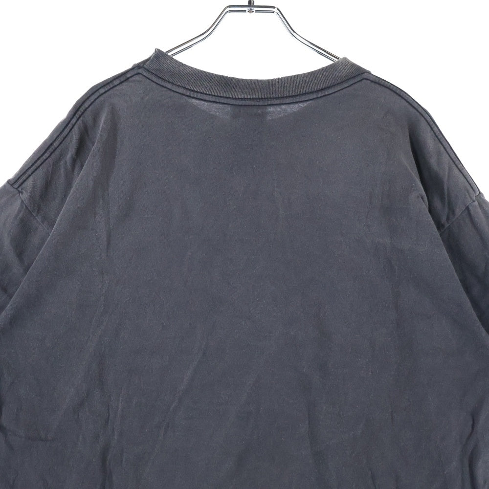 SAINT MICHAEL(セントマイケル) 25SS JESUS S/S TEE ジーザスプリントTシャツ 半袖クルーネックカットソー グレー SM-HR8-0000-016