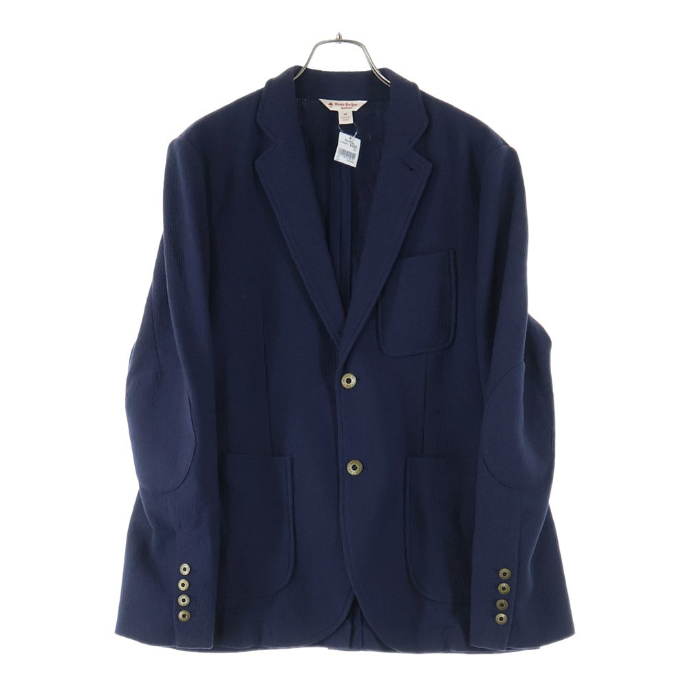 BROOKS BROTHERS(ブルックス ブラザーズ) 2B コットン シングル テーラードジャケット ネイビー