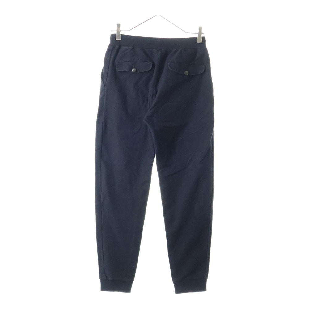 HYSTERIC GLAMOUR(ヒステリックグラマー) ロゴエンブロイダリー ドローストリング スウェットパンツ ブラック 0151CP03