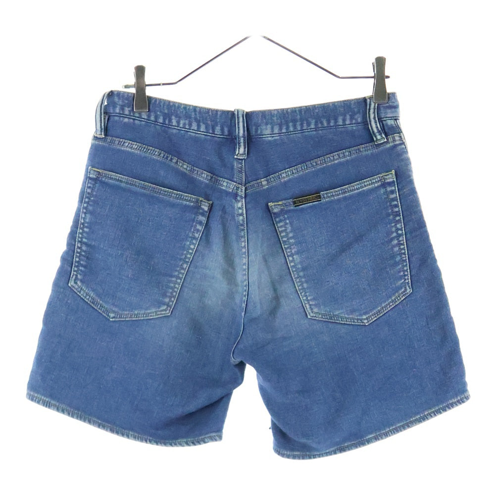 HYSTERIC GLAMOUR(ヒステリックグラマー) スタッズデザイン ドローストリング デニムスウェットパンツ ショーツ インディゴ 0152AM05