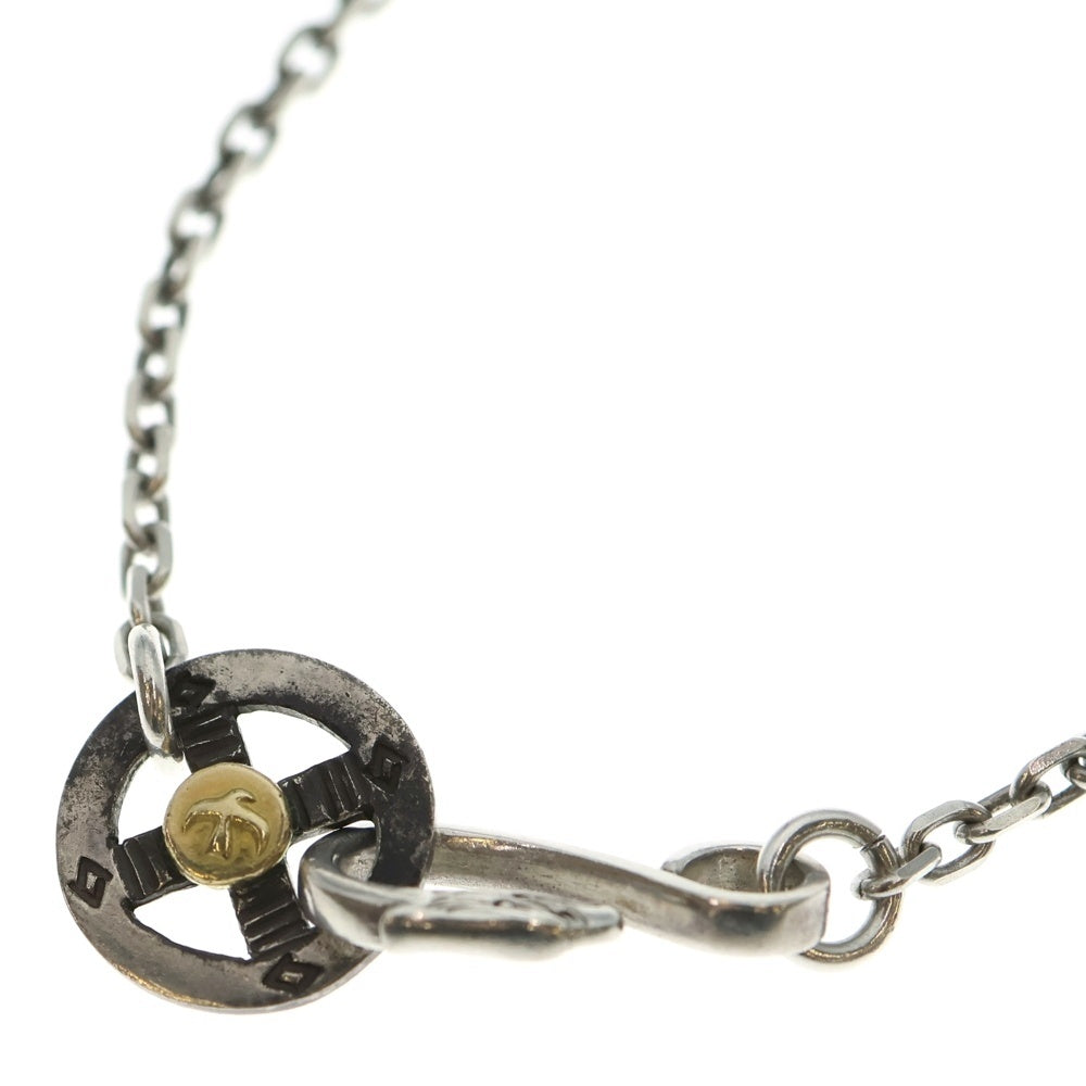 ゴローズ　goro's goro's(ゴローズ) メタル付きホイール細角チェーン ネックレスチェーン