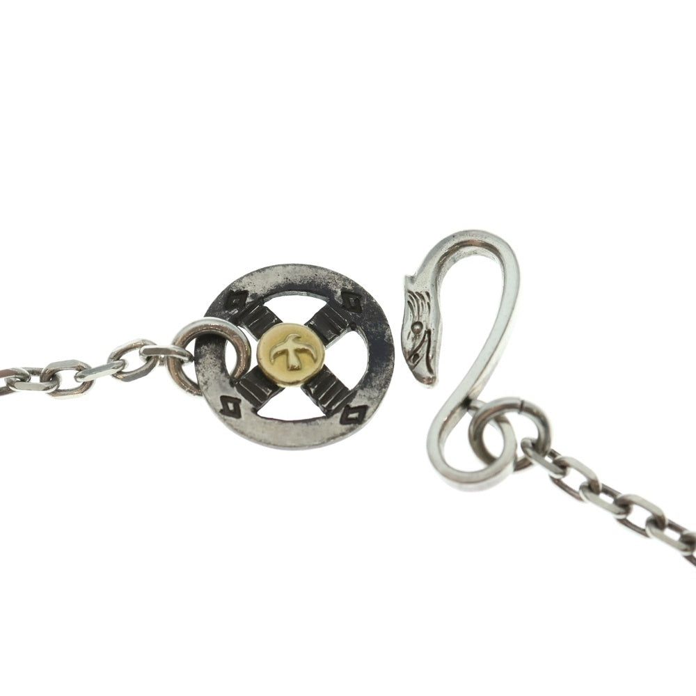 goro's(ゴローズ) メタル付きホイール細角チェーン ネックレスチェーン