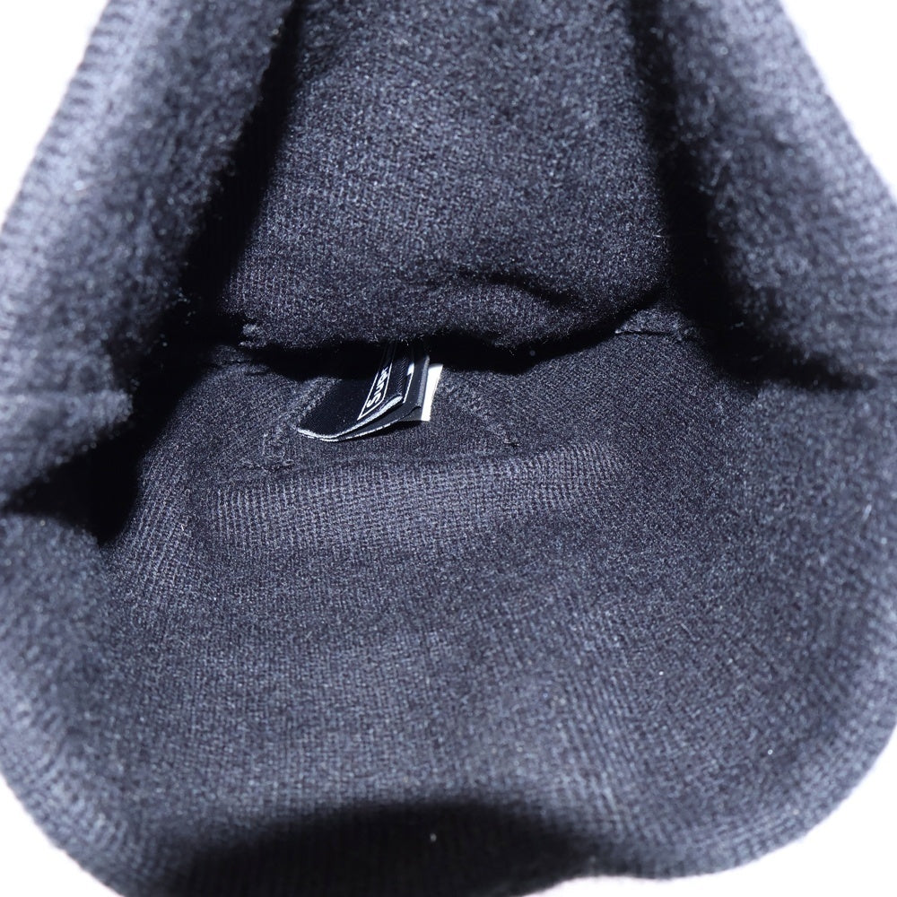 SUPREME(シュプリーム) 17AW ×New Era S Logo Beanie ニューエラ Sロゴデザイン ビーニー ニット帽 ブラック