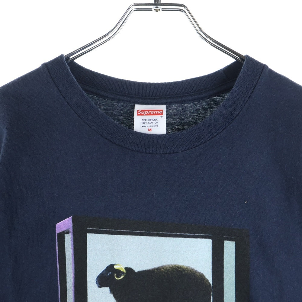 SUPREME(シュプリーム) 25SS Damien Hirst Tee ダミアンハースト プリント 半袖Tシャツ カットソー ネイビー
