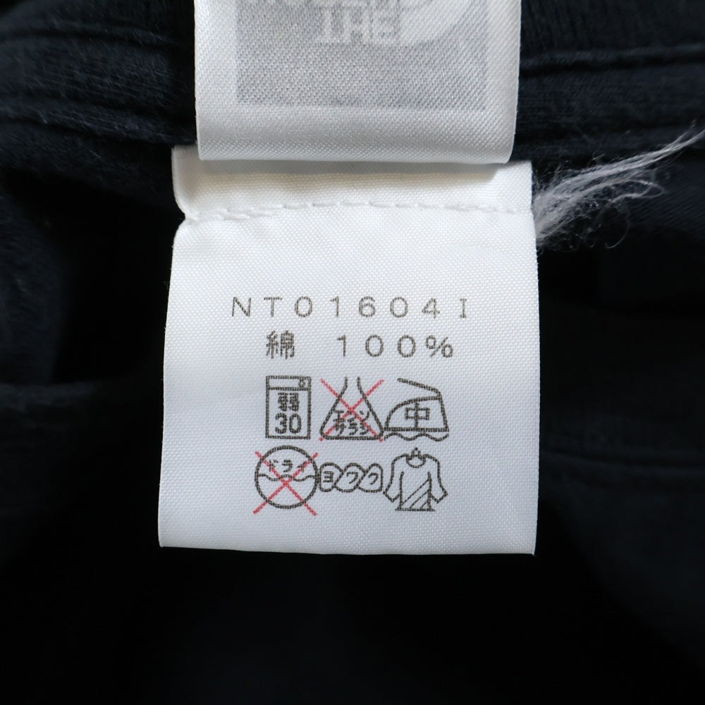 SUPREME(シュプリーム) 16SS ×THE NORTH FACE Steep Tech Tee Shirt ザノースフェイス スティープテック 両面プリントTシャツ 半袖クルーネックカットソー ブラック NT01604I