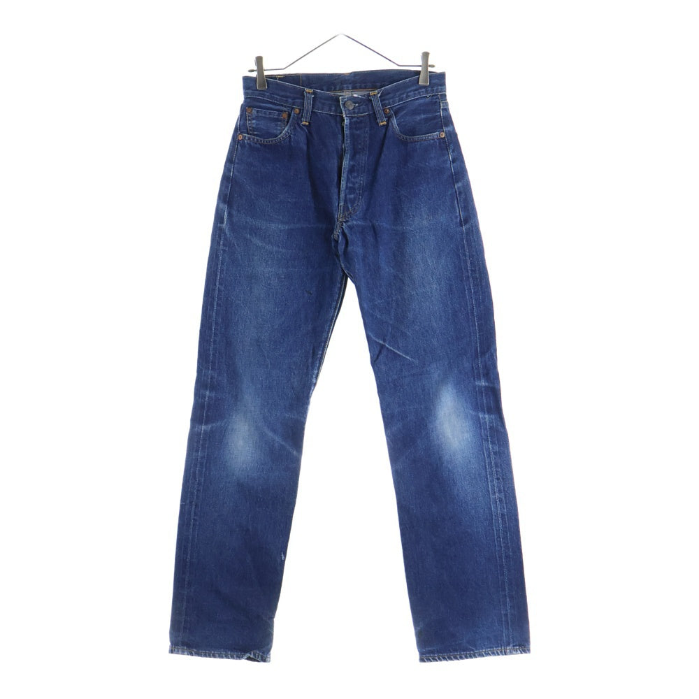 Levi's(リーバイス) 90S VINTAGE 501XX ボタン裏555 バレンシア工場 BIG E 紙パッチ ヴィンテージ ボタンフライデニムパンツ インディゴ 501-0044