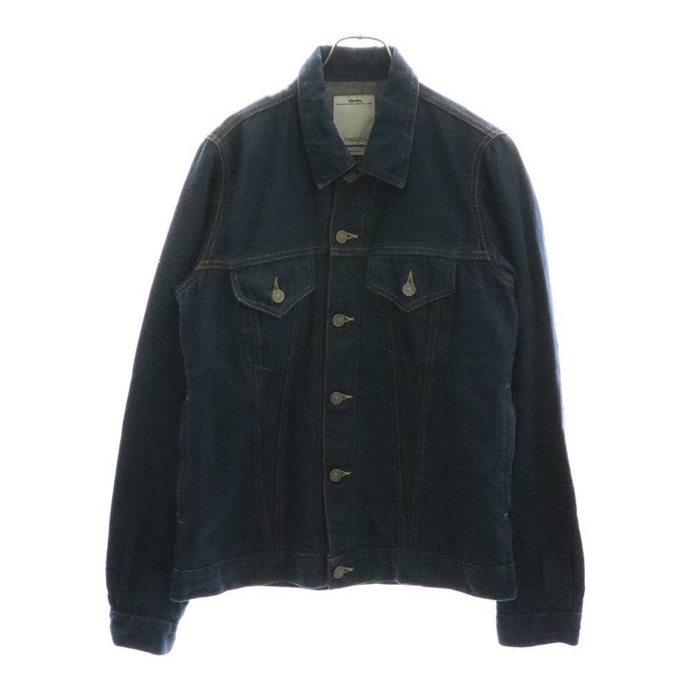 VISVIM(ヴィスヴィム) 14AW SS 103 JKT ONE WASH 日本製 コットンリネン デニムジャケット インディゴ 0114205006003