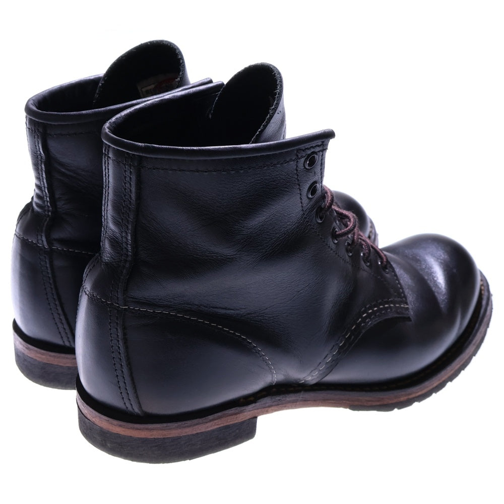 RED WING(レッド ウイング) CLASSIC DRESS BECKMAN BOOTS クラシック ベックマン プレーントゥ レザーブーツ ブラック US7.5/25.5cm 9414