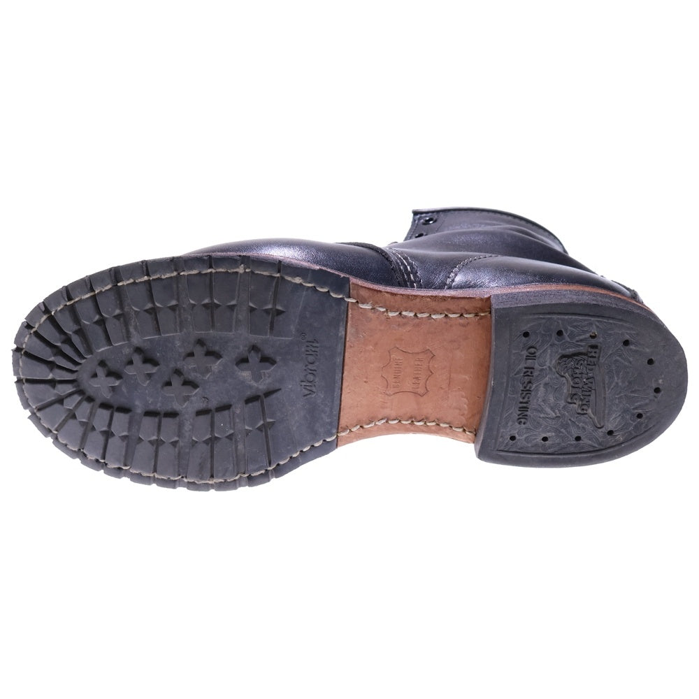 RED WING(レッド ウイング) CLASSIC DRESS BECKMAN BOOTS クラシック ベックマン プレーントゥ レザーブーツ ブラック US7.5/25.5cm 9414