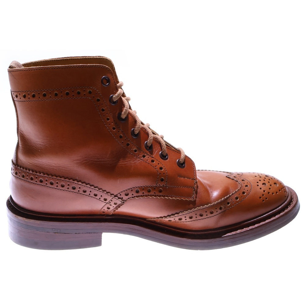 Tricker's(トリッカーズ) MALTON/C-SHADE TAN メルトン シーシェイド タン レースアップウエスタンブーツ ブラウン M2508