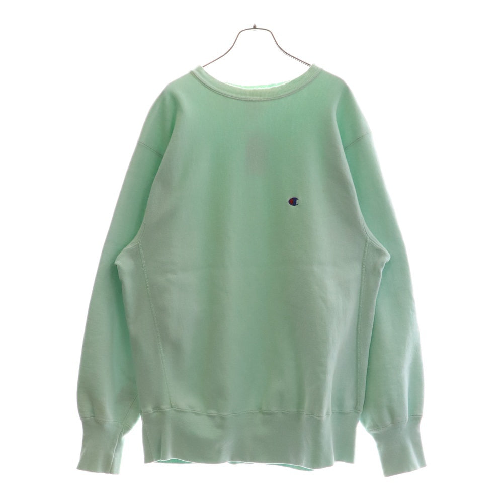 CHAMPION(チャンピオン) 90S VINTAGE REVERSE WEAVE ヴィンテージ リバースウィーブ 刺繍タグ USA製 スウェットトレーナー ミントグリーン