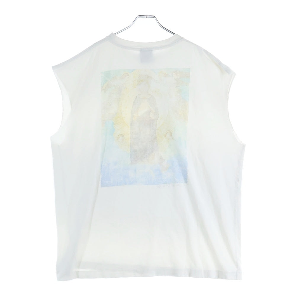 SAINT MICHAEL(セントマイケル) 20AW SHORT SLEEVE TEE イエス キリスト フォトプリント半袖Tシャツ ホワイト SM-A20-0000-003