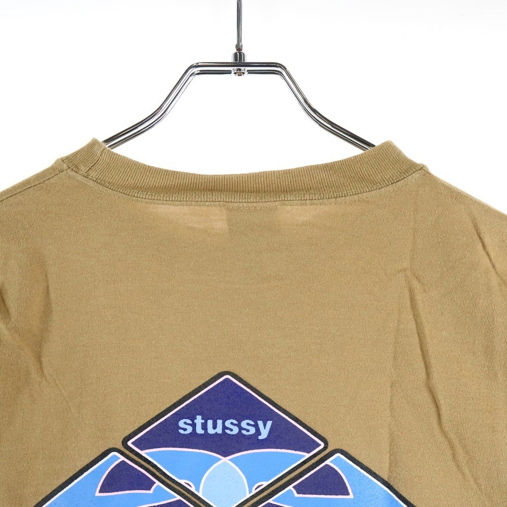 STUSSY(ステューシー) 90S VINTAGE SURF TSHIRT ヴィンテージ サーフ クルーネック カットソー 半袖Tシャツ ブラウン