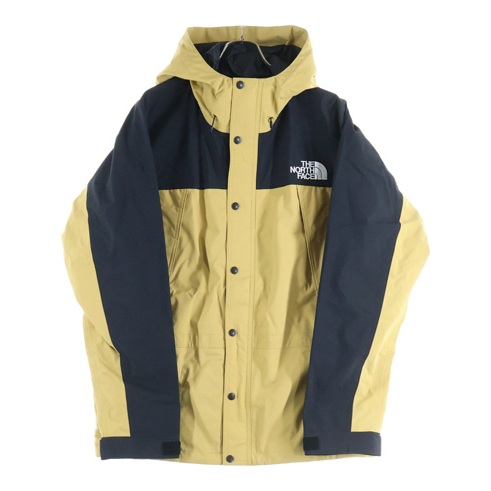 THE NORTH FACE(ザノースフェイス) MOUNTAIN LIGHT JACKET GORE-TEX ゴアテックス 胸ロゴデザイン フーデッド ジップアップ マウンテンライトジャケット イエロー NP11834
