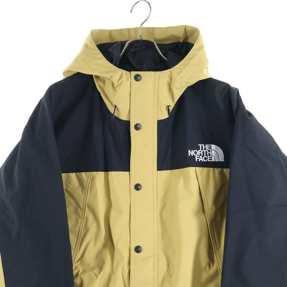THE NORTH FACE(ザノースフェイス) MOUNTAIN LIGHT JACKET GORE-TEX ゴアテックス 胸ロゴデザイン フーデッド ジップアップ マウンテンライトジャケット イエロー NP11834