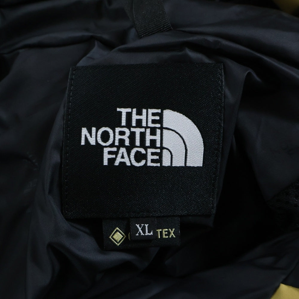 THE NORTH FACE(ザノースフェイス) MOUNTAIN LIGHT JACKET GORE-TEX ゴアテックス 胸ロゴデザイン フーデッド ジップアップ マウンテンライトジャケット イエロー NP11834